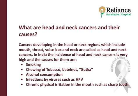 World Head And Neck Cancer Day A Photo On Flickriver