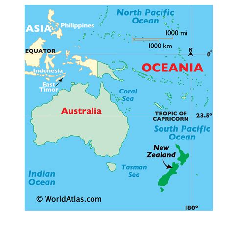 New Zealand Map Map Of New Zealand New Zealand Outline Map World Atlas