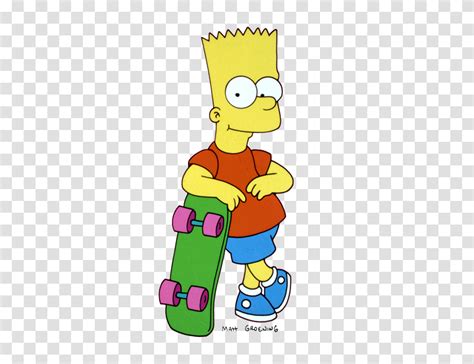 Drawings Of Bart Simpson On A Skateboard Nicholas Jones