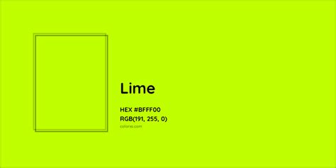 Lime Complementary Or Opposite Color Name And Code Bfff Colorxs Com
