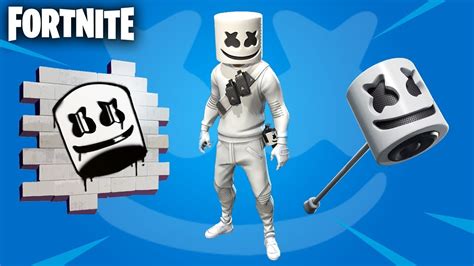 Marshmello Skin Coming To Fortnite Fortnite Marshmello In Game Event