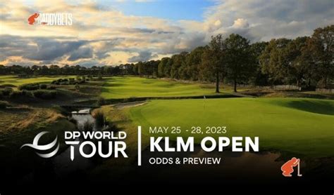 2023 Klm Open Odds Field And Betting Preview Caddybets