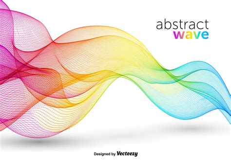 Colorful Abstract Wave Vector Download Free Vector Art Stock