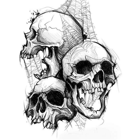 Pin By Weißer Hai On Schädel Skull Art Drawing Skulls Drawing Skull Sketch