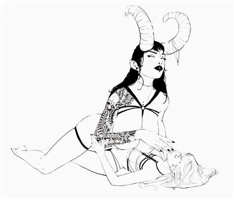 Tattooed Demoness By Leoskass Hentai Foundry