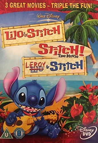 Lilo And Stitch Trilogy Uk Dvd And Blu Ray