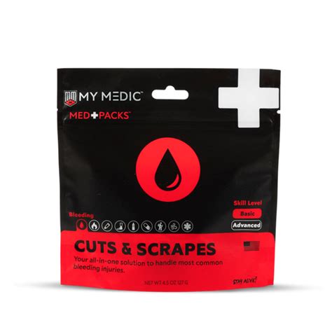Cuts And Scrapes Med Pack My Medic Square Root Brands