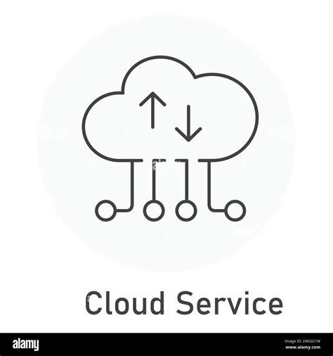 Cloud Service Vector Illustration Icon Design Stock Vector Image And Art