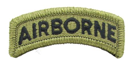 Airborne Tab Ocp Patch Us Army Airborne Patch With Hook Military