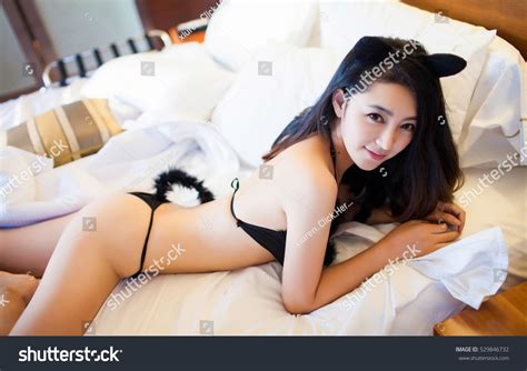 Sexy Aziatische Meisje Het Dragen Van Stockfoto Shutterstock