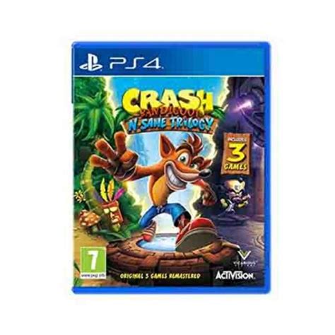 Crash Bandicoot N Sane Trilogy Playstation 4 Ps4gcb Nastars