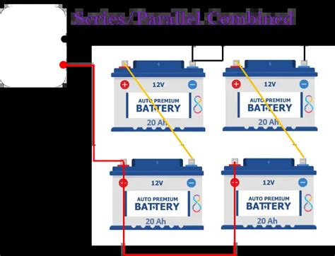 Battery Series Connection Diagram Photos Cantik