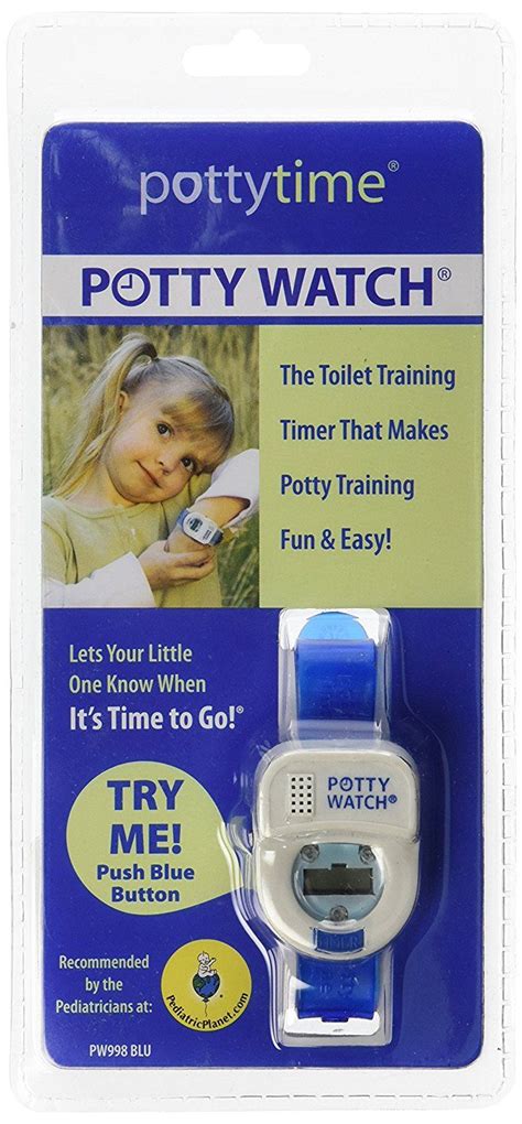 Potty Time Potty Watch Blue Potty Time Potty Training Kids Toilet
