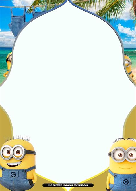 Minion Template Free Printable Templates