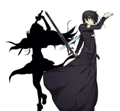 Kirito キリト Kirito Aka The Black Swordsman Is The Main Protagonist