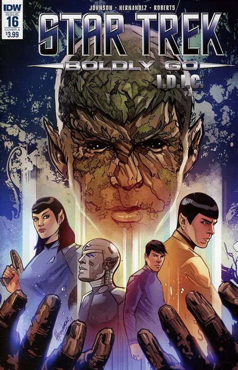 Star Trek Boldly Go 16 Cover A Regular Angel Hernandez Cover