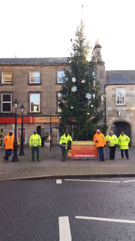 Forres Christmas Lights Bring Much Needed Festive Cheer