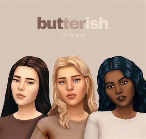 Sims 4 Maxis Match Skin Maxis Match Skintones V2 By Kitty25939 At Mod