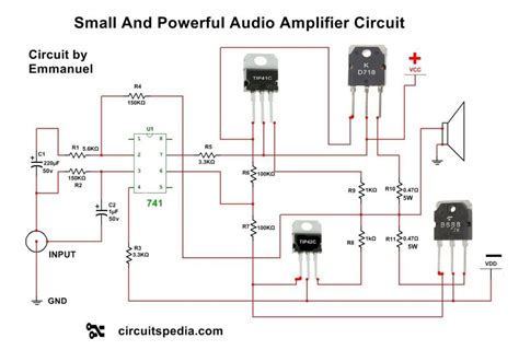 D880 Transistor Amplifier Circuit Diagram