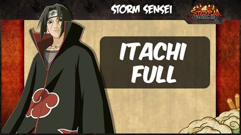 Storm Sensei Itachi Full Master Of Itachi Uchiha Youtube