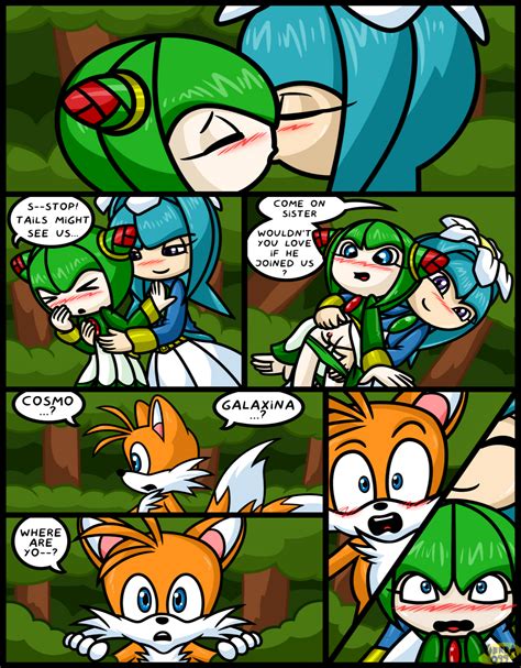 Rule 34 2girls Comic Cosmo The Seedrian Galaxina The Seedrian Sonic