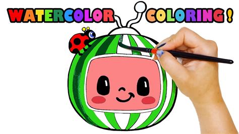 Cocomelon Watercolor