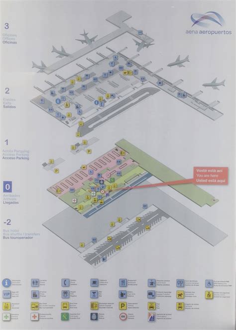 Alicante Airport Floor Plan 