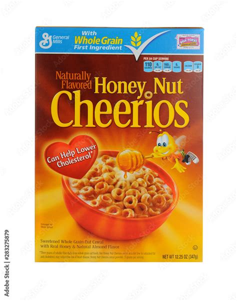Irvine Ca January 11 2013 A 1225 Oz Box Of Honey Nut Cheerios