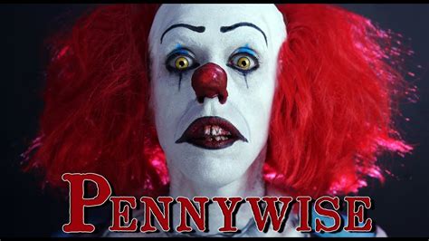 Pennywise Stephen Kings It Clown Tim Curry Makeup Tutorial Youtube
