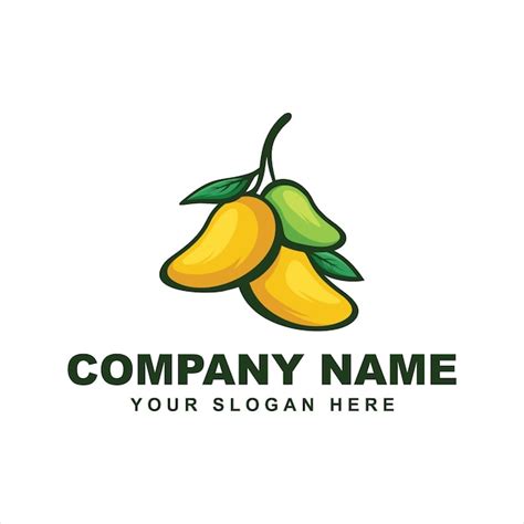 Premium Vector Mango Fruit Logo
