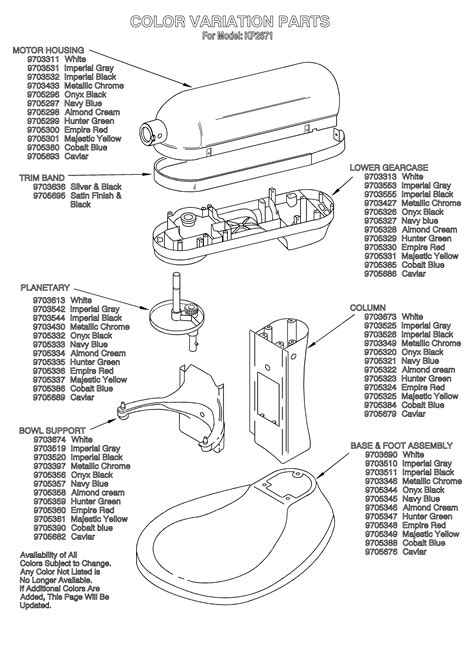 Discover 10+ stand mixer attachments, each with the power to open a world of untapped cooking techniques, tastes return shipping is free except for parts and accessories. Kitchenaid Stand Mixer Parts Diagram | Wow Blog