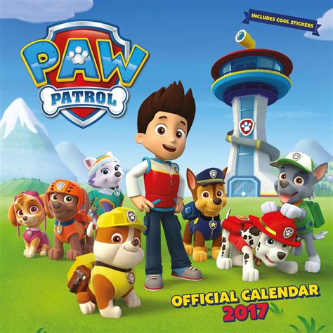 Paw Patrol Calendar Printable