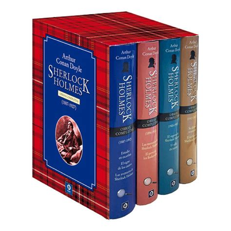 sherlock holmes obras completas 4 volumenes edimat libros lider cl