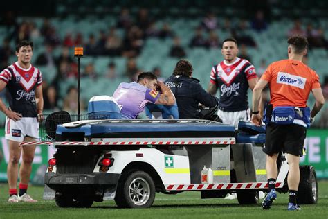 Rugby League Shaun Johnson Suffers Achilles Rupture In Nrl Defeat To