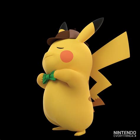 Lots Of Detective Pikachu Character Art Nintendo Everything