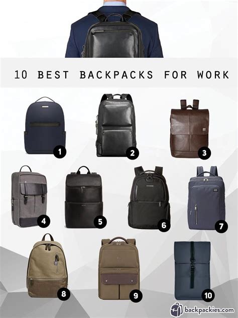 Our Top 10 Picks For The Best Backpacks For Work That Are Professional