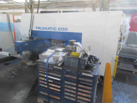 Trumpf Trumatic 200r Cnc Punching Machine Used Machines Exapro