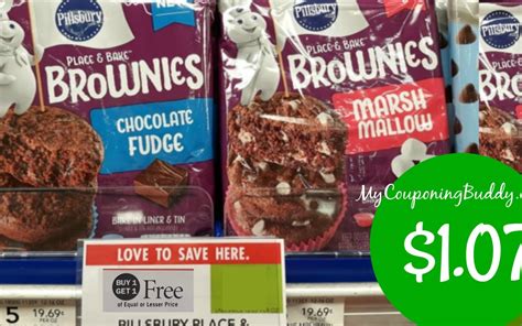 Pillsbury Place N Bake Brownies 107 At Publix My Publix Coupon Buddy