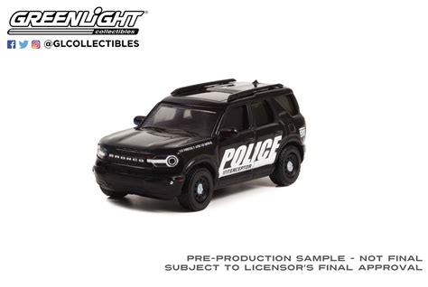 30339 1 64 2021 Ford Bronco Sport Police Interceptor Concept Hobby