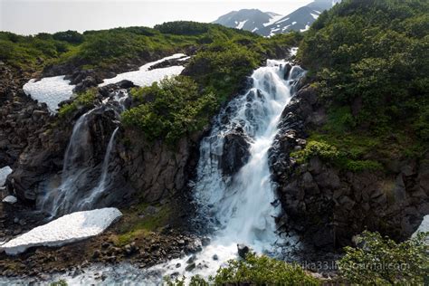 The White Waterfalls Of The Southern Kamchatka · Russia Travel Blog