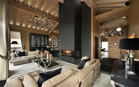 Inspiring Modern Chalet Interior Design From French Alps Architecture