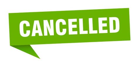Cancelled Banner Stock Photos Pictures And Royalty Free Images Istock