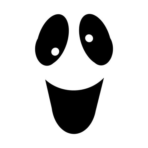 Ghost Face Template Free Printable
