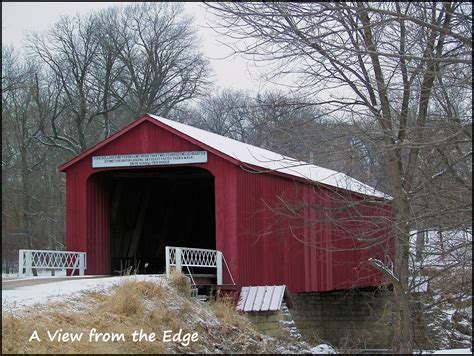 A View From The Edge Sunday Bridges Red Covered Bridge