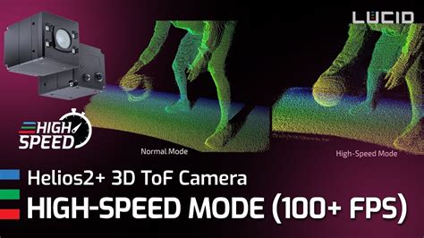 High Speed Mode Examples Helios2 3d Tof Camera Youtube
