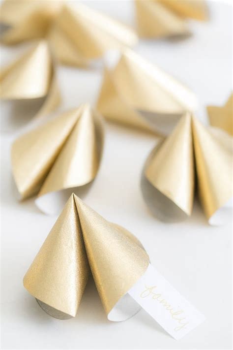 How To Make Diy Paper Fortune Cookies Sugar And Charm