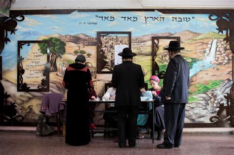 Israel Votes In Election Day 2015 See Photos Of Voters Going To Polls Time