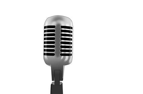 15 Microphone Vector Free Images Vintage Microphone Vector Vector