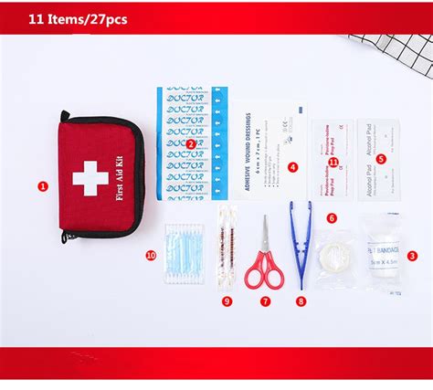 Hot Sale Portable Travel First Aid Kit Outdoor Camping Emergency