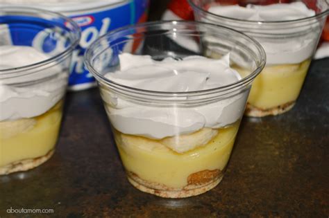 Whip Up Smiles With These Strawberry Banana Pudding Cups About A Mom